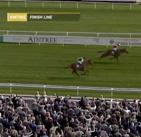 Virtual Grand National 2020 winner and results as Potters Corner.